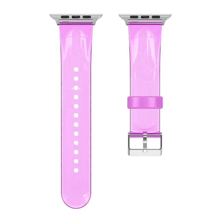 TPU 연료 분사 시계줄, 애플 워치 시리즈 42mm/44mm/45mm용, 애플 워치 시리즈 38mm/40mm/41mm용