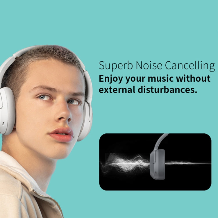 Edifier W820NB 블루투스 무선 노이즈 캔슬링 스포츠 음악 헤드셋, W820NB 화이트, W820NB 그레이