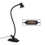 668A001 USB 360도 굽힘 호스 데스크 램프, 사양:, 화이트 스텝리스 디밍, 블랙 스텝리스 디밍, 화이트 2단 디밍, 블랙 2단 디밍