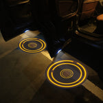 LED Infrared Induction Car Door Welcome Light Night Projection Ambient Light, Energy Circle (Blue), Energy Circle (White), Energy Circle (Yellow), Cat Claw (Yellow), Radish (Yellow), Drink (Yellow), Drink (Purple), Honor (Yellow), Honor (Purple)       ...