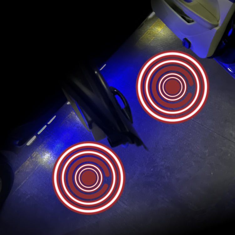 LED Infrared Induction Car Door Welcome Light Night Projection Ambient Light, Energy Circle (Blue), Energy Circle (White), Energy Circle (Yellow), Cat Claw (Yellow), Radish (Yellow), Drink (Yellow), Drink (Purple), Honor (Yellow), Honor (Purple)       ...
