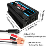 태양광 발전 시스템 인버터 30A 컨트롤러+18W 12V 태양광 패널, 사양:, 블랙 12V to 110V, 블랙 12V to 220V, 옐로우 12V to 110V, 옐로우 12V to 220V