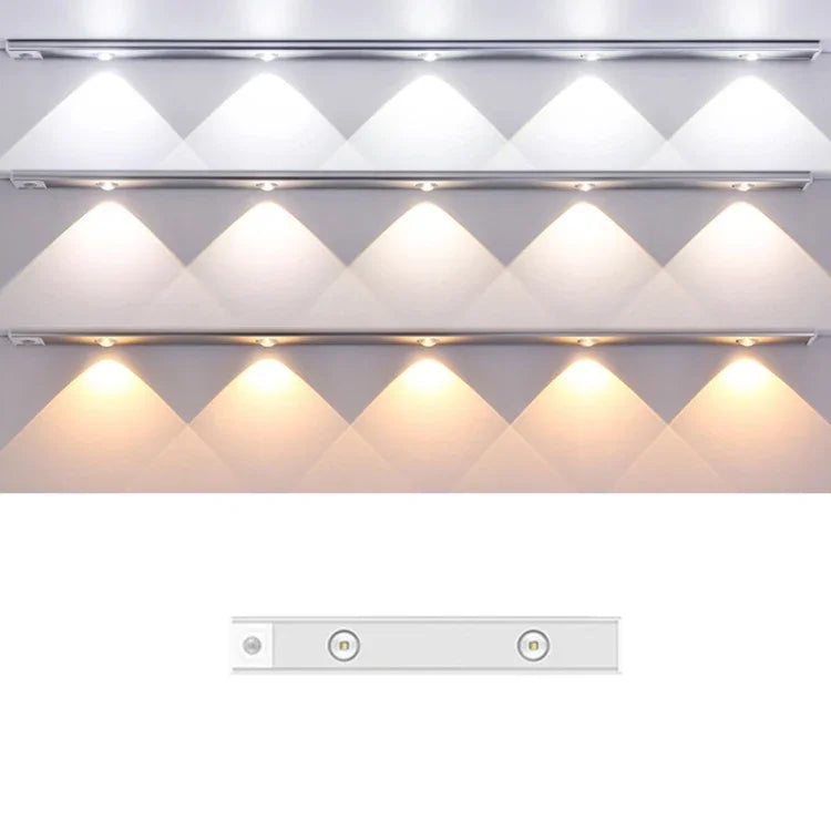 초박형 스마트 LED 인체 센서 라이트 바, 길이:, 30cm, 40cm