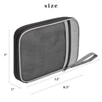 Strap Data Cable Portable Mesh Bag Portable Storage Bag For Apple Watch, Red, Blue, Purple, Black, Grey, Pink