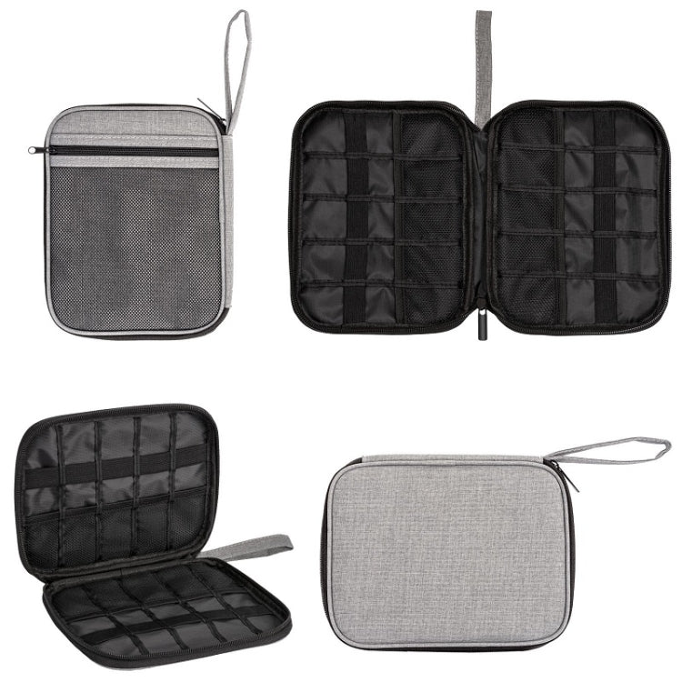 Strap Data Cable Portable Mesh Bag Portable Storage Bag For Apple Watch, Red, Blue, Purple, Black, Grey, Pink