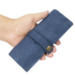 Nylon Canvas Watch & Strap Portable Storage Bag, Blue, Black, Grey, Orange, Khaki