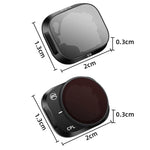 RCSTQ 알루미늄 합금 조절식 필터 액세서리 DJI Mini 3 Pro용, 스타일: UV+CPL+ND8+ND16+ND32+ND64 6-in-1, CPL, ND8, ND16, ND32, ND64, 4-in-1 세트, 6-in-1 세트