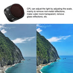 RCSTQ 알루미늄 합금 조절식 필터 액세서리 DJI Mini 3 Pro용, 스타일: UV+CPL+ND8+ND16+ND32+ND64 6-in-1, CPL, ND8, ND16, ND32, ND64, 4-in-1 세트, 6-in-1 세트