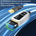 DTECH DT-5119 0.5m USB to RS485/422 산업용 컨버터 시리얼 라인 통신 어댑터, DT-5119 0.5m