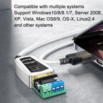 DTECH DT-5119 0.5m USB to RS485/422 산업용 컨버터 시리얼 라인 통신 어댑터, DT-5119 0.5m