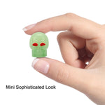 1 Sets Car Tire Luminous Valve Cap Motorcycle Skull Valve Core Cap, 1 Set Red, 1 Set Blue, 1 Set Green, 1 Set Yellow