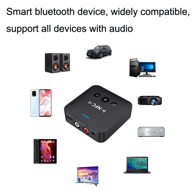 AFK-A10 NFC 블루투스 수신기 송신기 AUX 차량용 스피커 수신기