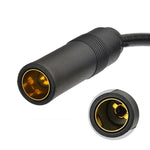 3 PCS Automobile DIN Female Mouth Transfer ISO Female Mouth Audio Antenna Switch Plug, DIN Female Mouth Transfer ISO Female Mouth