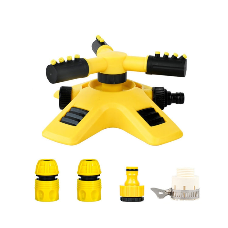 360 Degrees Rotating Watering Device, Style:, Sprinkler, With Pacifier Connector, With 4-point Connector, With 6-point Connector, With 1 inch Connector, With 2 PCS 4-point Connector and Pacifier, With 2 PCS 6-point Connector and Pacifier