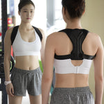 성인 어린이 보이지 않는 통기성 등굽음 방지 교정 벨트, XS, S, M, L, XL