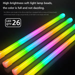 ARGB 케이스 라이트 바 컴퓨터 장식용 실리콘 LED 램프 스트립, Y360 라운드