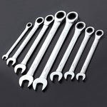 조합 라쳇 렌치 유연한 헤드 이중 용도 라쳇 도구, 6mm, 7mm, 9mm, 11mm, 16mm, 24mm, 18mm, 20mm, 21mm, 22mm, 23mm