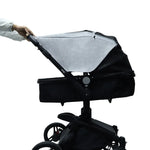 유니버설 아기 유모차 액세서리 햇빛 차단 커버 가시 선루프 포함, 회색, 분홍, 검정