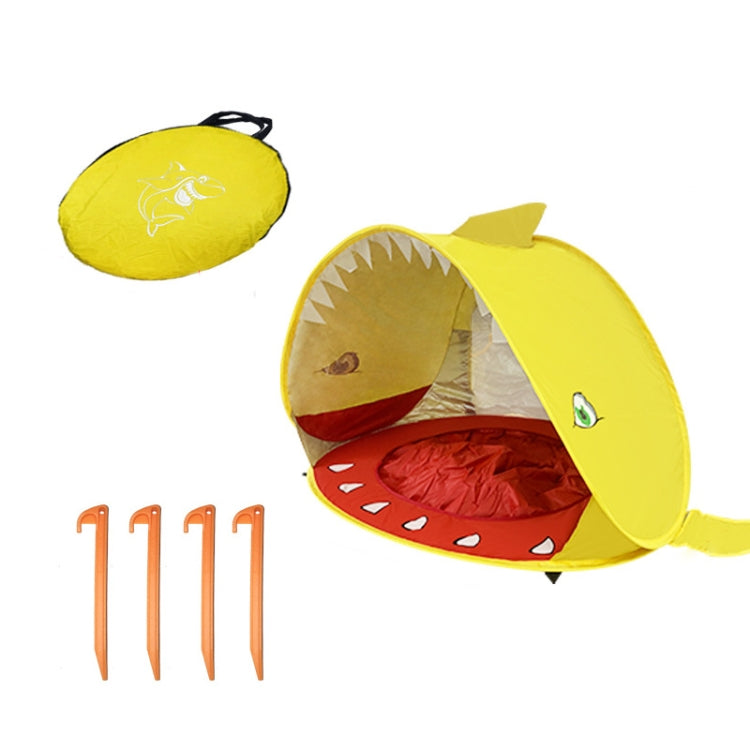 Baby Beach Tent With Pool Portable Foldable Sunshelter, Orange, Pink, Pink Stripe, Shark Gray, Shark Yellow, Whale Blue, Whale Pink
