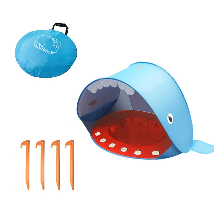 Baby Beach Tent With Pool Portable Foldable Sunshelter, Orange, Pink, Pink Stripe, Shark Gray, Shark Yellow, Whale Blue, Whale Pink