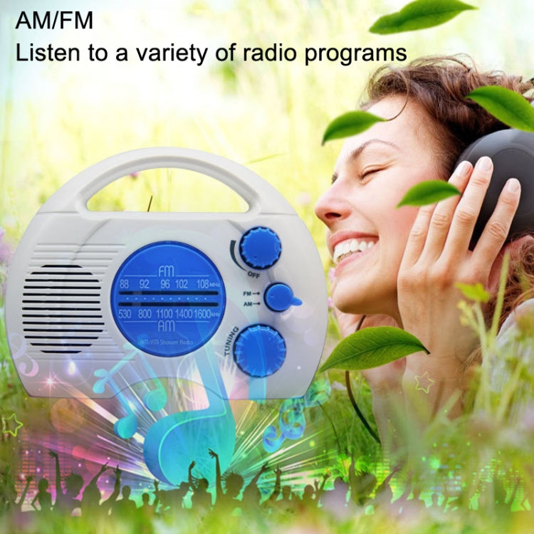 SY-910 AM/FM 투웨이 라디오 IPX4 방수 휴대용 라디오, SY-910
