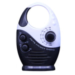 Sayin SY-950 휴대용 방수 소형 라디오 AM/FM 범용 밴드 노인용 라디오, SY-950 블루, SY-950 블랙
