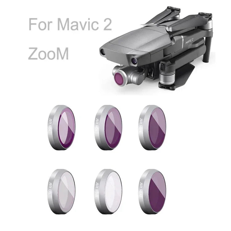 DJI Mavic 2 Zoom 필터 액세서리용 JSR, 사양:, MCUV, CPL, ND4, ND8, ND16, ND32, 스타, CPL/ND8/ND16, ND4/ND8/ND16/ND32, UV/CPL/ND4/ND8/ND16, 스타/CPL/ND4/ND8/ND16/ND32