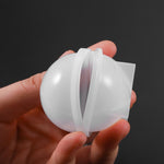 크리스탈 에폭시 볼 실리콘 몰드 DIY 수제 보석 구체 제작 몰드, 20개 20mm, 20개 30mm, 10개 40mm, 4개 50mm, 4개 60mm