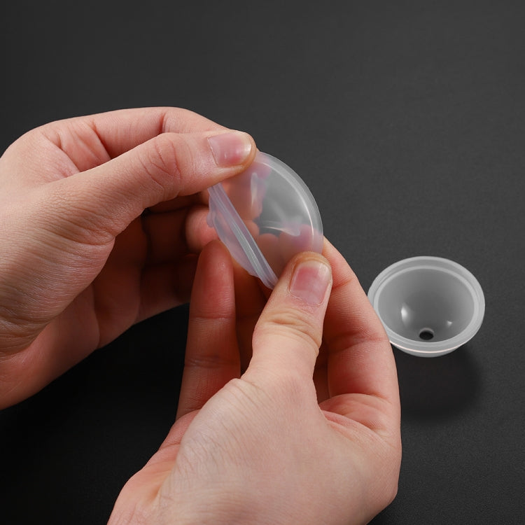 크리스탈 에폭시 볼 실리콘 몰드 DIY 수제 보석 구체 제작 몰드, 20개 20mm, 20개 30mm, 10개 40mm, 4개 50mm, 4개 60mm