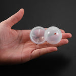 크리스탈 에폭시 볼 실리콘 몰드 DIY 수제 보석 구체 제작 몰드, 20개 20mm, 20개 30mm, 10개 40mm, 4개 50mm, 4개 60mm