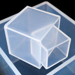 크리스탈 드롭 접착제 정사각 실리카겔 몰드 DIY 수제 보석 장식 모델, 20개 20mm, 20개 25mm, 10개 35mm, 4개 40mm, 4개 50mm, 4개 65mm