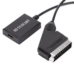 HDMI to SCART 변환기 1080p HD 비디오 어댑터, HDMI to SCART 1080P