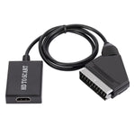 HDMI to SCART 변환기 1080p HD 비디오 어댑터, HDMI to SCART 1080P