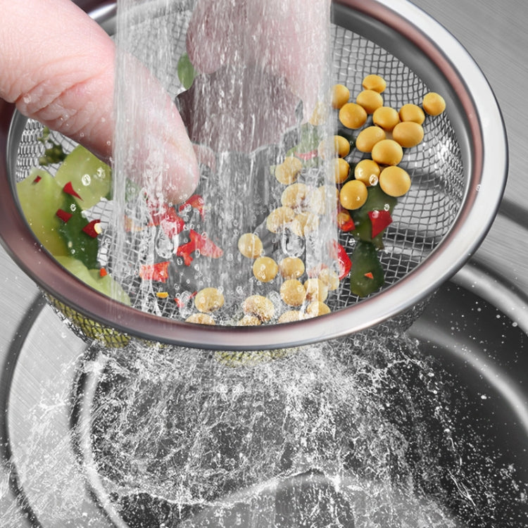 주방 싱크대 하수구용 막힘 방지 스테인리스 스틸 필터, 무작위 손잡이 스타일 배송, 촘촘한 망 필터