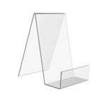 2개 세트 아크릴 디스플레이 스탠드 투명 책장 사진 액자 홀더, 100 x 115 x 145mm