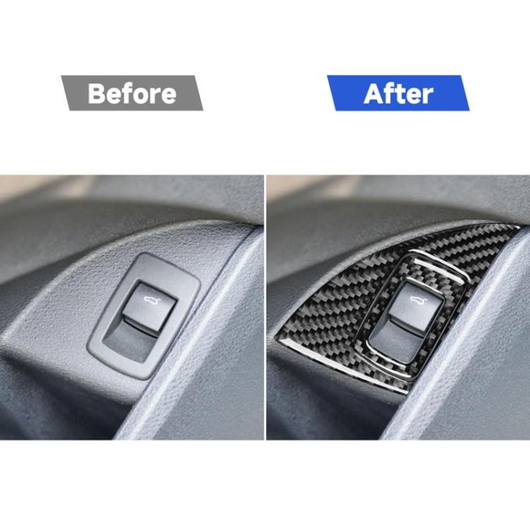 For BMW X1 F48/X2 F39 5pcs /Set Left-Hand Drive Front Rear Door Storage Box Panel Stickers, Left-Hand Drive