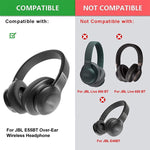 2개입 JBL E55BT용 헤드폰 커버 폼 커버, 색상: 좌우 구분 없음, 블랙, 블루, 그레이, 레드, 그린, 그레이, 좌우 구분 없음, 벨벳 두꺼운, 축구망 두꺼운