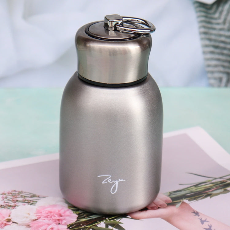 280ml 304 스테인리스 스틸 손잡이 진공 단열 컵 빅 벨리 선물 컵, 블랙, 골드, 그린, 실버, 로즈 골드