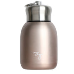 280ml 304 스테인리스 스틸 손잡이 진공 단열 컵 빅 벨리 선물 컵, 블랙, 골드, 그린, 실버, 로즈 골드