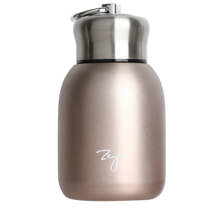 280ml 304 스테인리스 스틸 손잡이 진공 단열 컵 빅 벨리 선물 컵, 블랙, 골드, 그린, 실버, 로즈 골드
