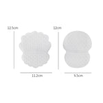 50 PCS Summer Breathable Underarm Invisible Sweat-absorbing Stickers, Original, Mint