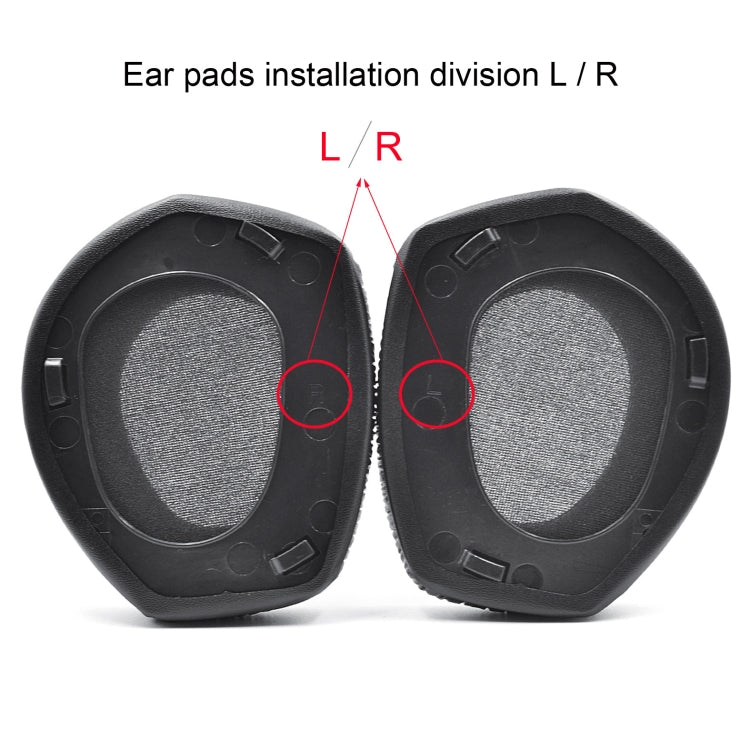 2개입 젠하이저 HDR RS165 RS175 RS185 RS195용 이어패드, 스타일:, 개구리 가죽 이어머프, 벨벳 천 이어머프, 단백질 가죽 이어머프, 양가죽 이어머프, 축구망 이어머프
