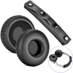 2개입 JBL 에베레스트-310용 헤드폰 폼 커버, 스타일:, 이어패드, 헤드밴드