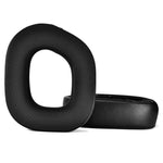 2개입 커세어 HS80 RGB 헤드폰용 두꺼운 이어머프, 단백질 가죽, PU 가죽+벨벳, 아이스 감촉