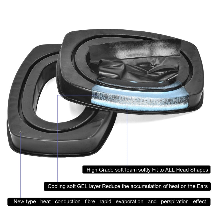 Howard Leight By Honeywell Impact Sport Pro Sync 헤드셋용 2개입 젤 이어패드