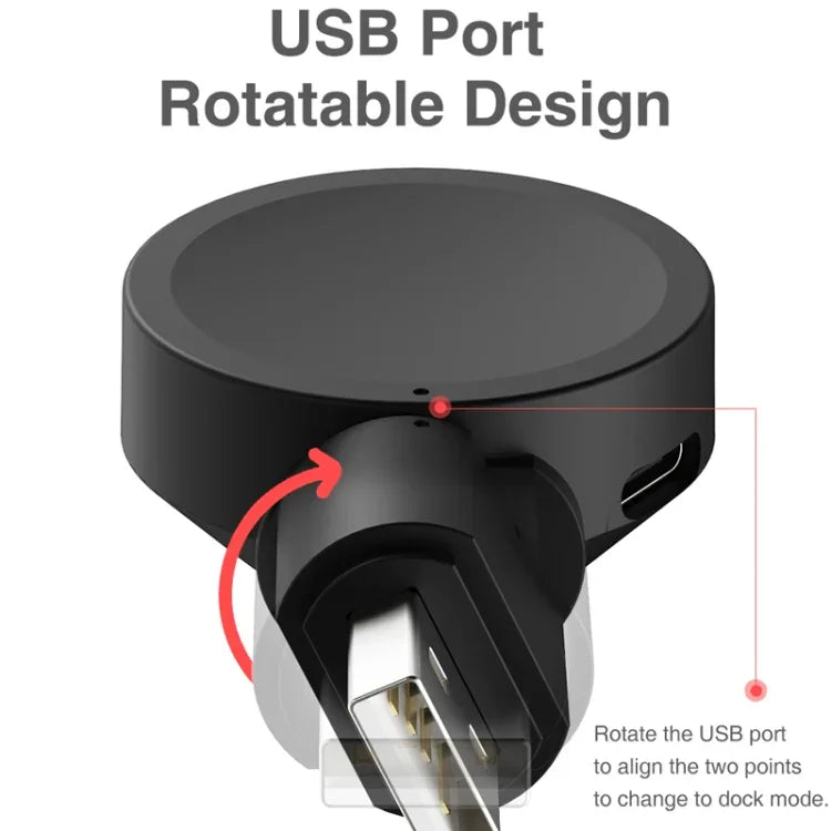 Samsung Galaxy Watch 4 / 3 USB 미니 휴대용 시계 충전기