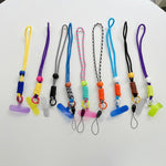 2 PCS  Mobile Phone Colorful Lanyard With Patch, Ft0140, Ft0141, Ft0142, Ft0143, Ft0144, Ft0145, Ft0146, Ft0147, Ft0148