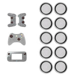 PS5/PS4/PS3/ONE/360/PRO/series X/S용 10개입 게임패드 실리콘 발광 버튼 캡 조이스틱 캡