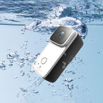 엄지 액션 카메라 4K HD 손떨림 방지 WiFi 카메라, (화이트), (블랙)