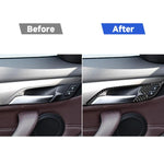 For BMW X1 F48/X2 F39 5pcs /Set Left-Hand Drive Door Handle Frame Sticker, Left-Hand Drive